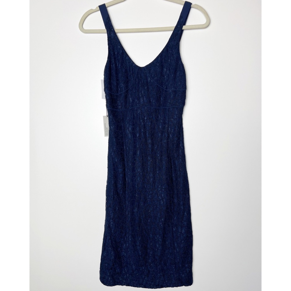 Aritzia Babaton marsden navy midi dress